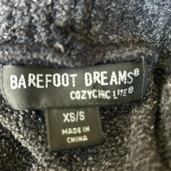 Barefoot Dreams Cozychic Lite Circle Cardigan open pockets brown Size XS / S - Picture 6 of 9